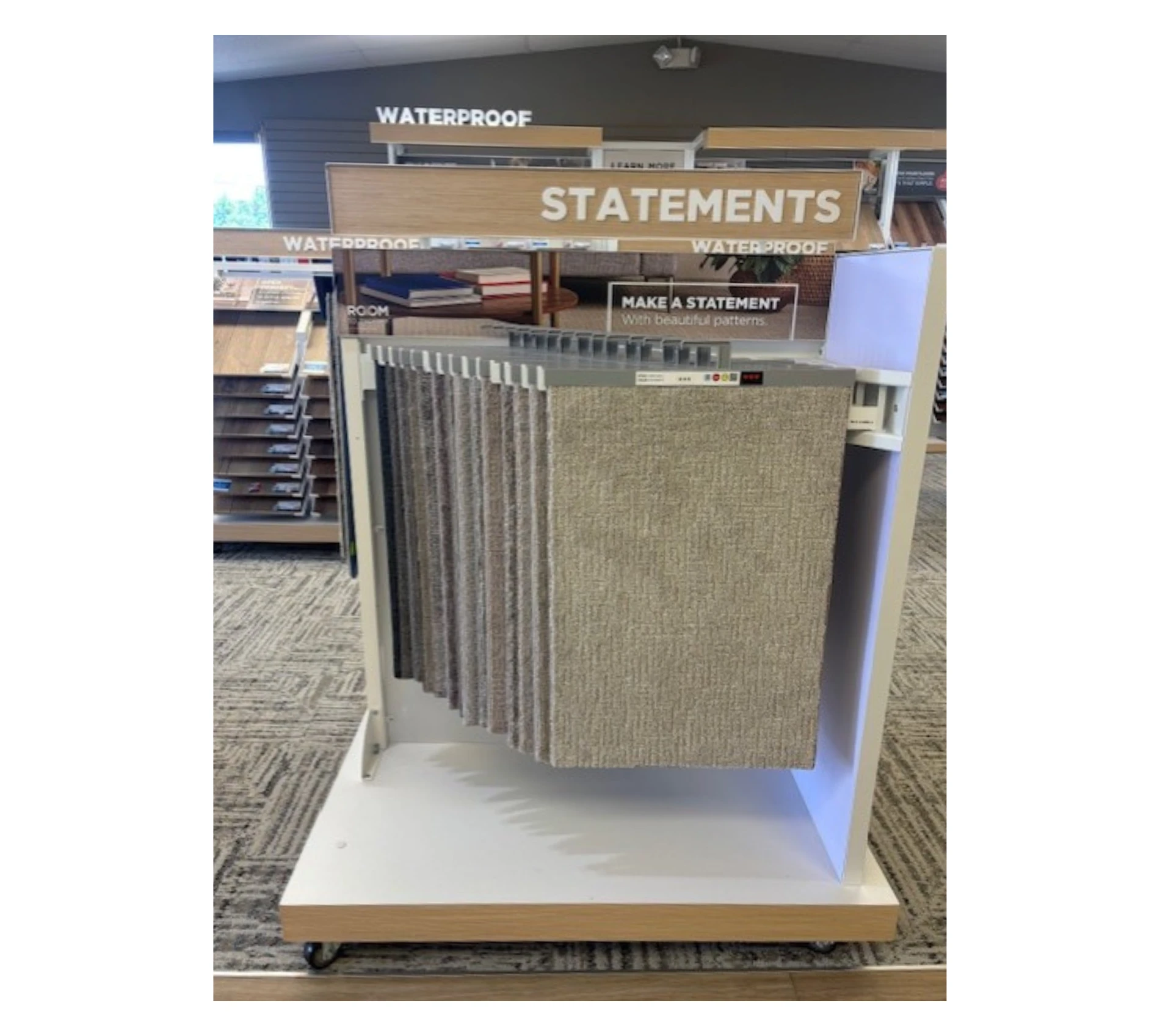 Martin Interiors Flooring Showroom Carpet Display