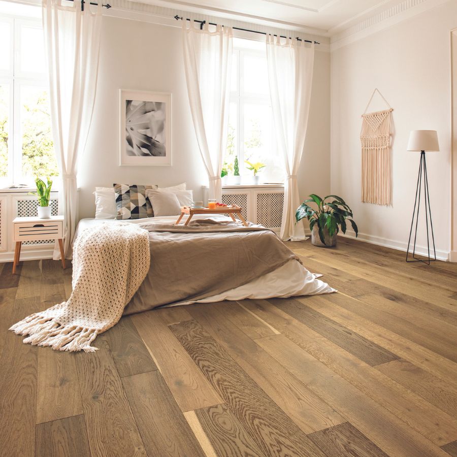 hardwood in bedroom